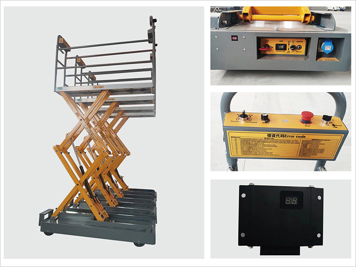 Greenhouse rail vehicle